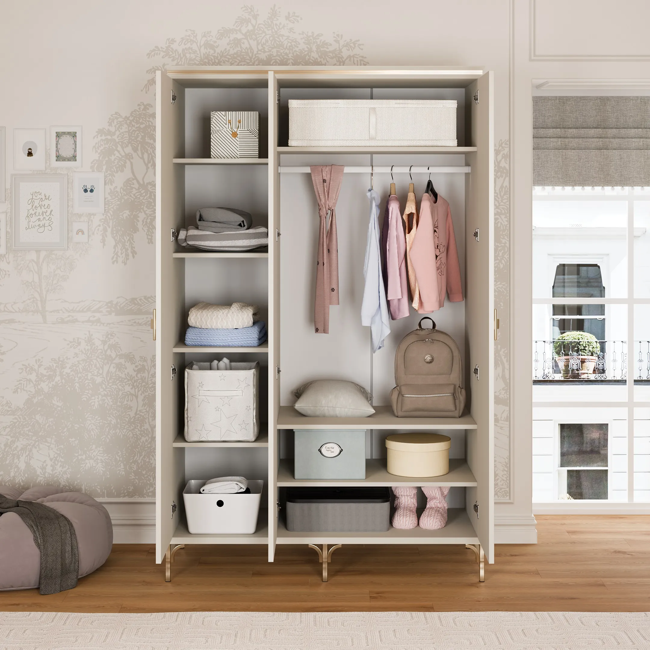 4 Kapılı Gardrop